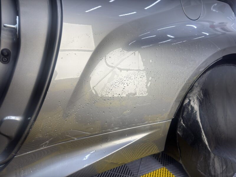 GRヤリスリヤフェンダープロテクションフィルム施行